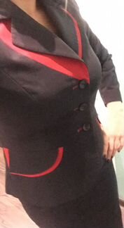 Костюм женский юбка брюки пиджак