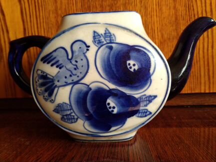 Чайник Гжель советский