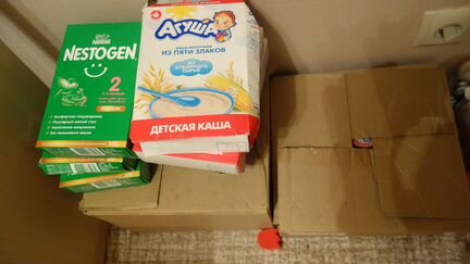 Отдам пюре агуша, смесь и каши