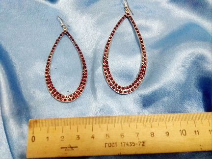 Серьги красивые, бижутерия, сережки женские