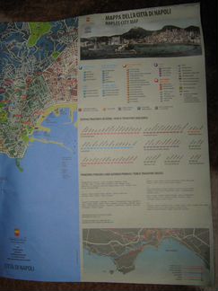 Неаполь карта достопримечательности