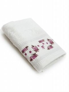 Полотенце Rozaliya Цвет: Белый (30х50 см)