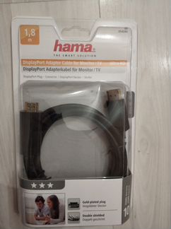 Кабель Hama DisplayPort 4K