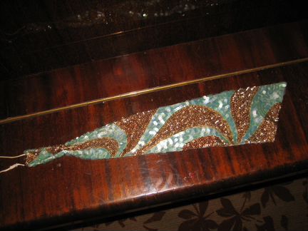 Галстук с пайетками гдр 1980 год и еще галстук