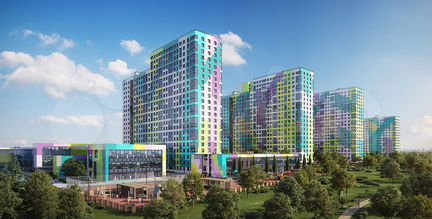 3-к квартира, 69.8 м², 4/25 эт.