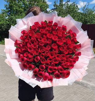 101 Роза, Букеты Цветы Розы 31 51 75 301 Доставка