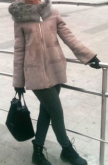 Продам дубленку из натуральной овчины 42-44