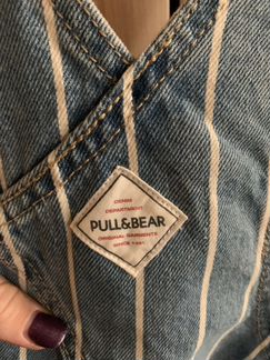 Джинсовое платье Pull&Bear