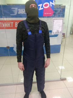 Спецодежда. Полукомбенезон рабочий. Зима (Оксфорд)