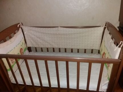 Бортики в детскую кроватку