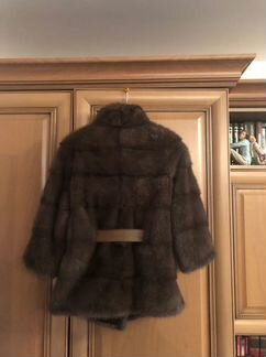 Норковая шуба/полушубок 40-41