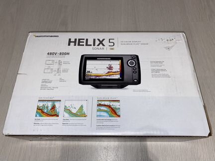Новый Эхолот Humminbird Helix 5 G2