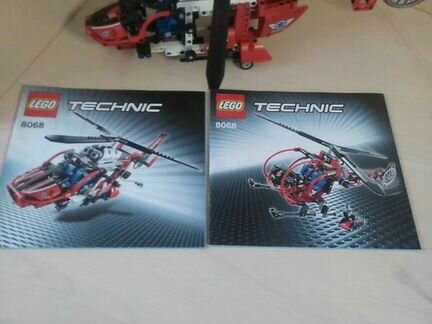 Лего Lego 8068 Спасательный вертолет