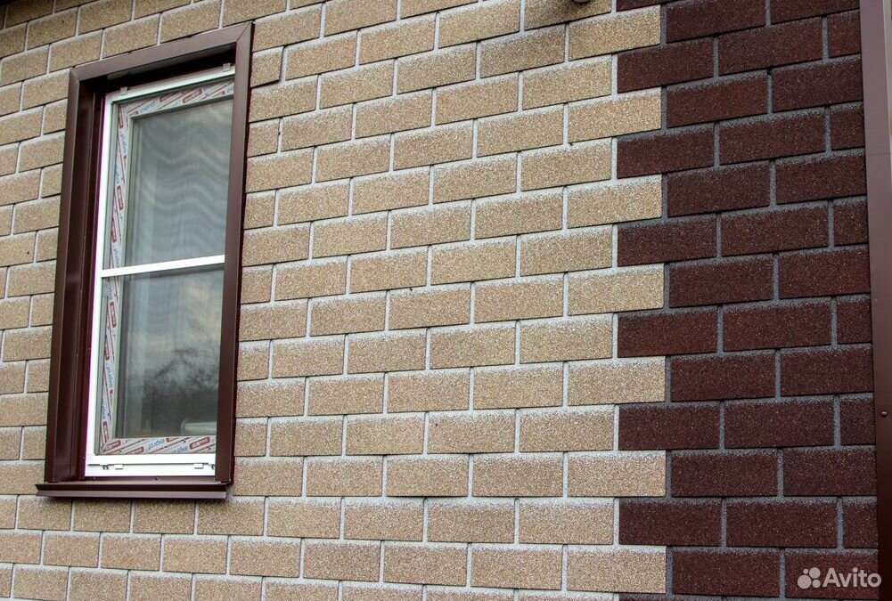 Гибкие панели под кирпич для наружной отделки