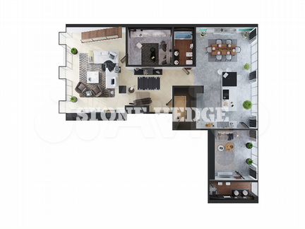 6-к апартаменты, 275.9 м², 4/6 эт.