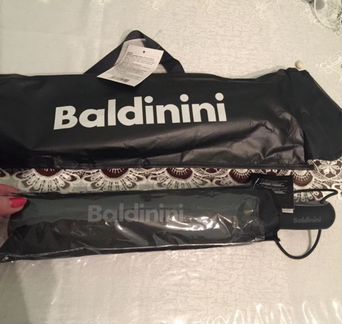 Зонт мужской чёрный baldinini Балдинини