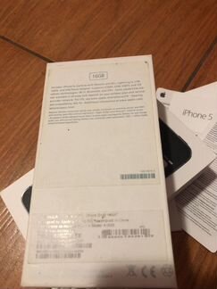 Коробка iPhone 5s 16GB черный