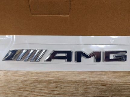 AMG надпись наклейка