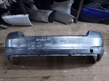 Skoda Octavia A7 13-17г Дорест Бампер задний