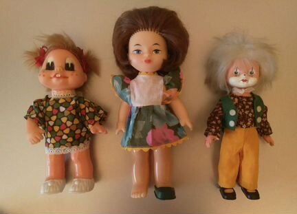 Кукла, пупс. гдр и СССР. 80-е годы