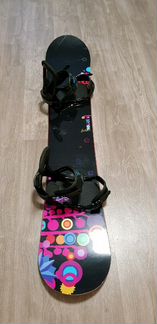 Сноуборд burton 153см (с крепами)