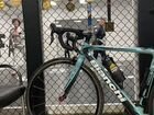 Шоссейный карбоновый велосипед Bianchi+велостанок