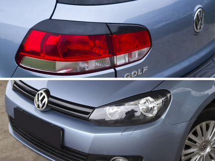 Накладки на фары и фонари Volkswagen Golf VI