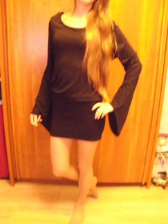 Платье-туника мини 42-44р