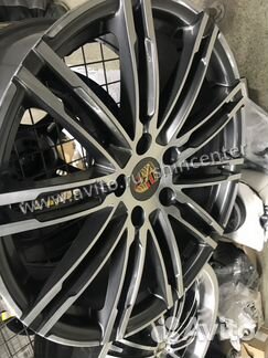Диски 21 для Porsche Macan стиль turbo 3