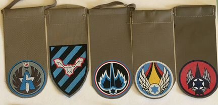 Лот из 8 шевронов Израиль