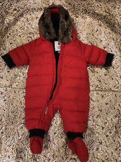Комбинезон зимний Petit Bateau пух (67 см. 6 мес.)