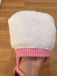Шапка теплая на флисе