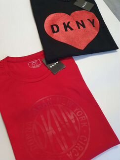 Футболка Dkny Новая красная