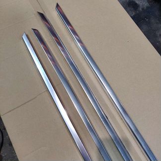 Молдинги стекла хром на Мерседес W219