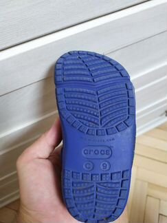 Кроксы детские светящиеся