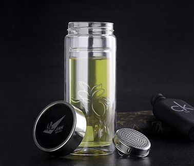 Термобутылка (колба-термос) с ситечком новая