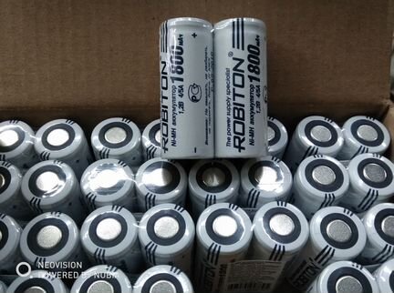 Аккумулятор NiMH Robiton 4/5A 1,2V 1800mAh