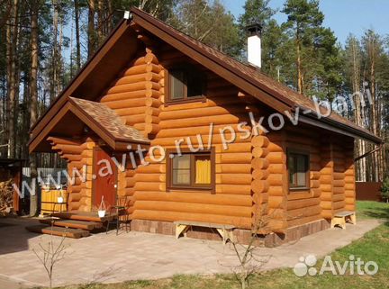 Сруб дома 6х6 в чашу