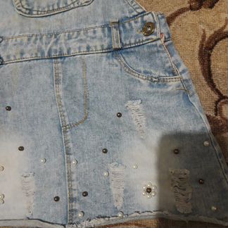 Платье джинсовая