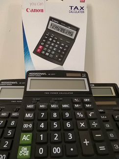 Канкуляторы Citizen, Canon,Assistant