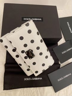 Портмоне кошелек Dolce Gabbana оригинал черн бел