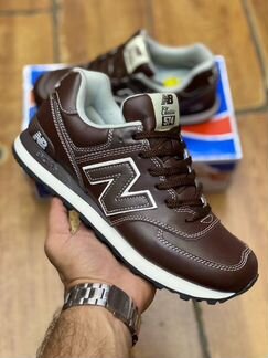 Кроссовки New Balance 574 коричневые