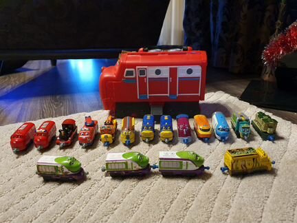 Чаггинтон (паровозики, ж/д, кейс для хранения)