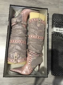 Женские осенние сапоги 37 размер кожа натуральная