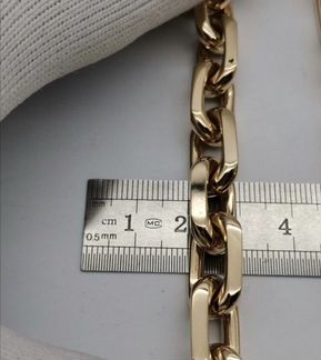 Золотая цепь якорь 330 гр