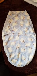 Флисовые и трикотажнве пеленки кокон