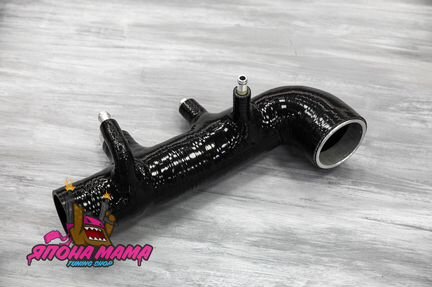 Патрубок турбины самка Subaru Impreza GDA/GDB чер