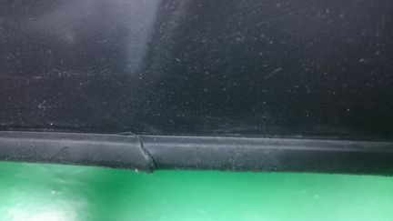 Юбка переднего бампера Nissan Pathfinder R52 12-16