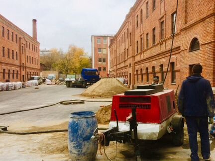 Механизированная стяжка пола в Москве