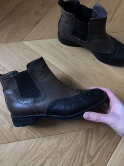 Кожаные челси сапоги Bata